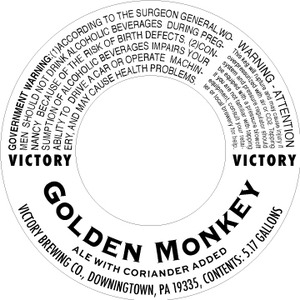 Victory Golden Monkey May 2015