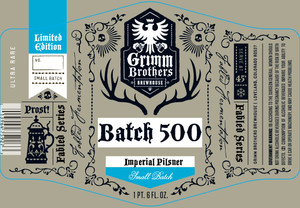 Grimm Brothers Brewhouse Batch 500