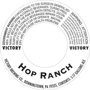 Victory Hop Ranch May 2015