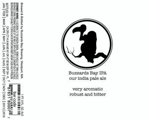 Buzzards Bay Brewing Buzzard's Bay IPA May 2015