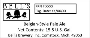 Bell's Belgian-style Pale May 2015