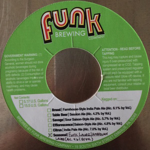 Funk Lager June 2015