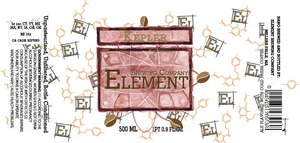 Element Brewing Company Kepler May 2015