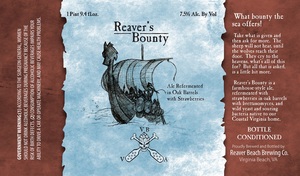 Reaver Beach Brewing Co. Reaver's Bounty May 2015