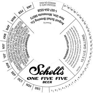 Schell's One Five Five May 2015