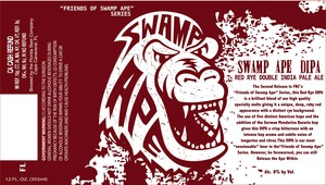 Swamp Ape Dipa Red Rye Double India Pale Ale May 2015