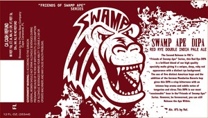 Swamp Ape Dipa Red Rye Double India Pale Ale