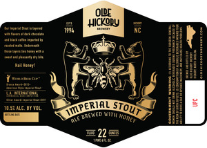 Olde Hickory Brewery Imperial Stout May 2015