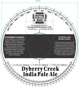 Dyberry Creek India Pale Ale May 2015