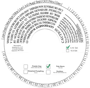 Miscreation Brewing Company, LLC Palestorm May 2015