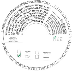 Miscreation Brewing Company, LLC Festivus May 2015