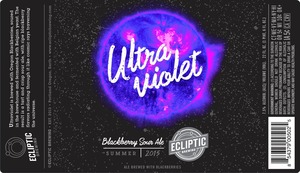 Ultra Violet Blackberry Sour Ale 