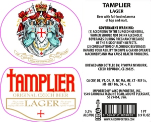 Tamplier May 2015