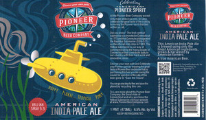Pioneer American India Pale Ale June 2015