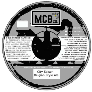 Mcbco City Saison May 2015
