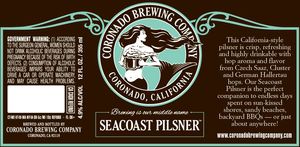 Coronado Brewing Company Seacoast Pilsner May 2015