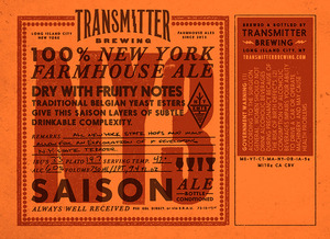 Transmitter Brewing Ny3