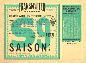 Transmitter Brewing S9 May 2015