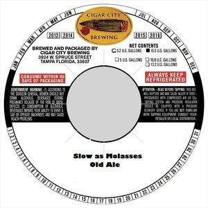 Slow As Molasses May 2015