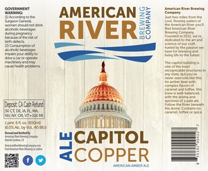 American River Brewing Company Capitol Copper American Amber Ale