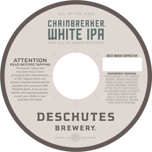 Deschutes Brewery Chainbreaker