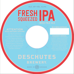 Deschutes Brewery Fresh Squeezed May 2015