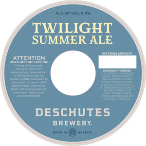 Deschutes Brewery Twilight Summer May 2015