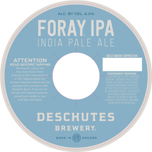 Deschutes Brewery Foray May 2015