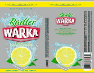 Warka Radler June 2015