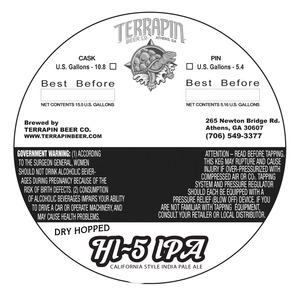 Terrapin Dry Hopped Hi-5