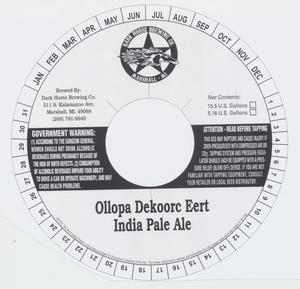 Dark Horse Brewing Company Ollopa Dekoorc Eert