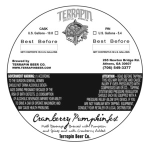Terrapin Cranberry Pumpkinfest