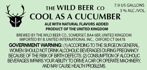 The Wild Beer Co Cool As A Cucumber May 2015
