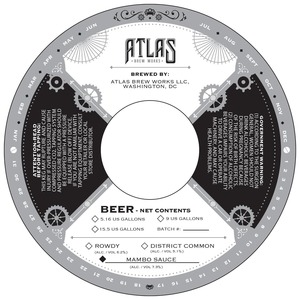 Atlas Brew Works Mambo Sauce