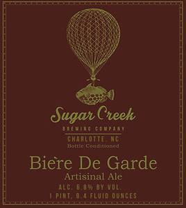 Sugar Creek Brewing Company BiÈre De Garde July 2015