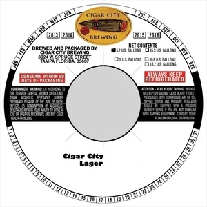 Cigar City Lager 