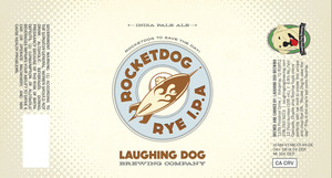 Laughing Dog Brewing Rocket Dog Rye IPA May 2015