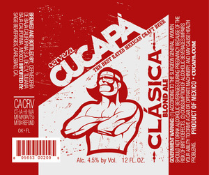 Cerveza Cucapa Clasica May 2015