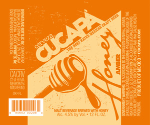 Cerveza Cucapa Honey Amber