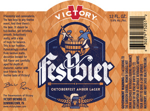 Victory Festbier May 2015