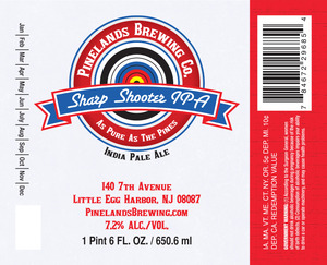 Sharpshooter Ipa May 2015