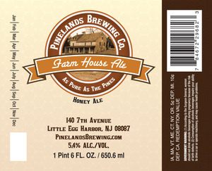 Farmhouse Ale June 2015