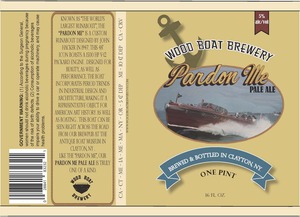 Wood Boat Brewery Pardon Me Pale Ale