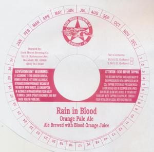 Dark Horse Brewing Company Rain In Blood Orange Pale Ale