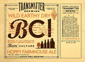 Transmitter Brewing Bc1