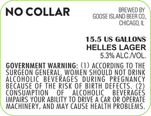 Goose Island Beer Co. No Collar