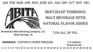 Abita Mint Julep Turbodog