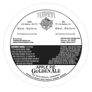 Terrapin Apple Pie Golden Ale May 2015