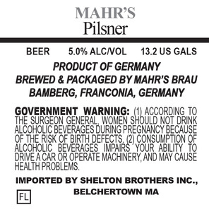 Mahr's Brau Pilsner May 2015