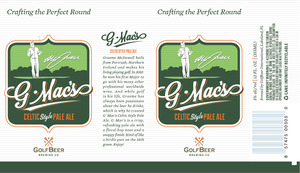 G. Mac's Celtic Style Pale Ale 